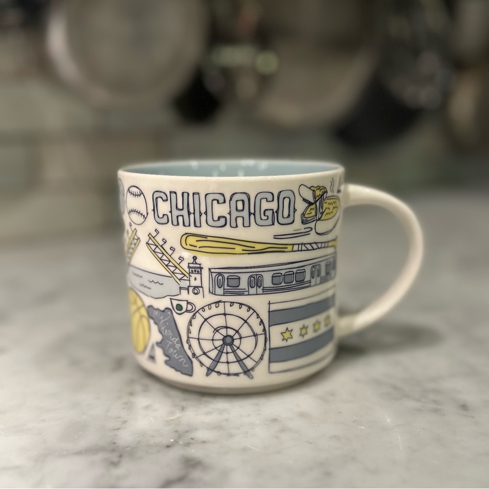 EUC! STARBUCKS CHICAGO “BEEN THERE” SERIES 14 ounce MUG!  2019 $16 OBO